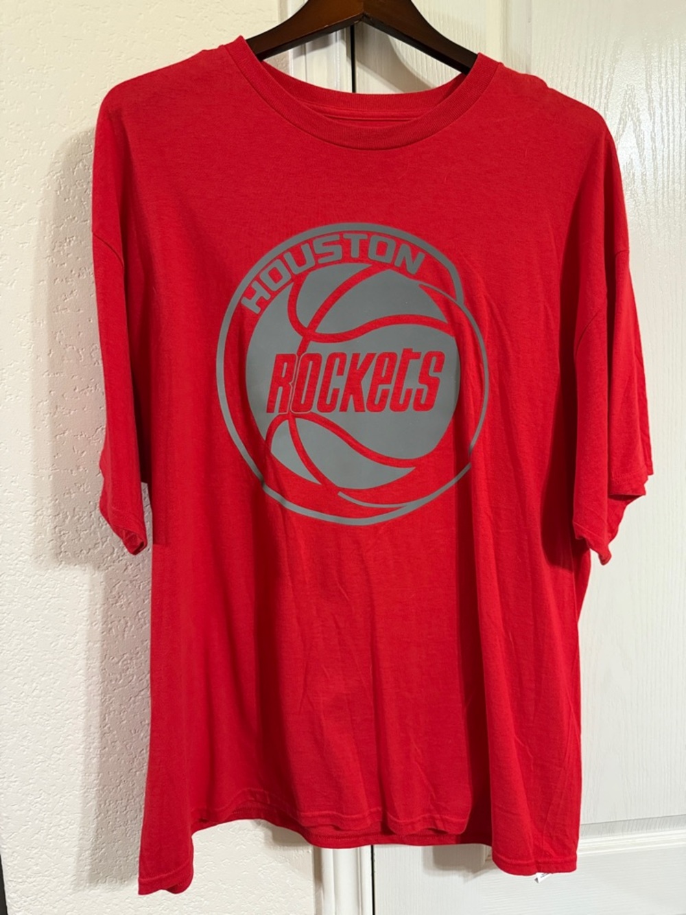 Houston Rockets Red Graphic Tee Men’s 2XL